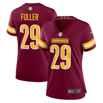 womens nike kendall fuller burgundy washington commanders p